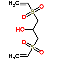 1,3-Bis(vinylsulfonyl)-2-propanol structure