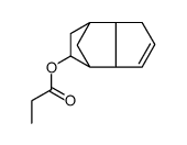 3a,4,5,6,7,7a-hexahydro-4,7-methano-1H-inden-5-yl propionate Structure