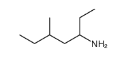 1-ethyl-3-methylpentylamine structure