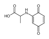 N-(3,6-dioxo-cyclohexa-1,4-dienyl)-alanine Structure