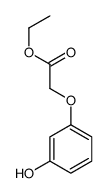 ethyl 2-(3-hydroxyphenoxy)acetate Structure