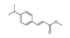 methyl 3-(4-propan-2-ylphenyl)prop-2-enoate Structure