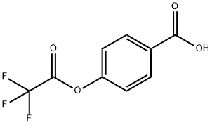 4-[(Trifluoroacetyl)oxy]benzoic acid结构式
