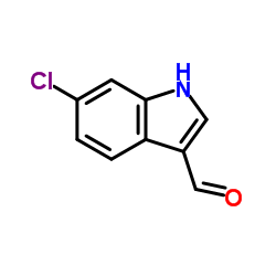 6-Chloro-1H-indole-3-carbaldehyde structure