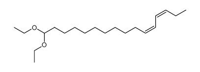 (3Z,5Z)-16,16-Diethoxy-3,5-hexadecadiene structure