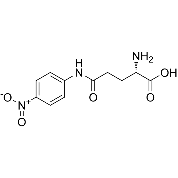 L-γ-谷氨酰对硝基苯胺一水合物图片