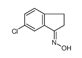 6-chloro-1-indanone oxime Structure