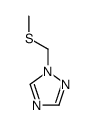 1-methylthiomethyl-1,2,4-triazole结构式