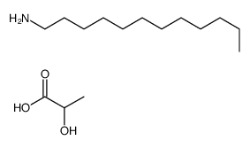 dodecylazanium,2-hydroxypropanoate结构式