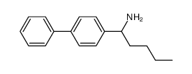 1-(4-Biphenylyl)-1-aminopentan Structure