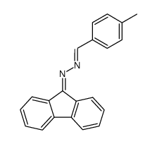 (E)-1-(9H-fluoren-9-ylidene)-2-(4-methylbenzylidene)hydrazine结构式