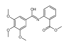 methyl 2-[(3,4,5-trimethoxybenzoyl)amino]benzoate Structure