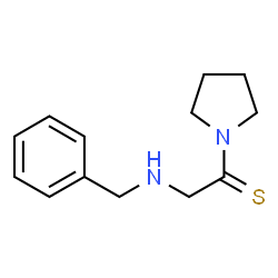 Pyrrolidine,1-[2-[(phenylmethyl)amino]-1-thioxoethyl]- (9CI) Structure