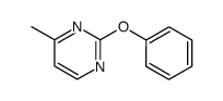 4-methyl-2-phenoxy-pyrimidine结构式