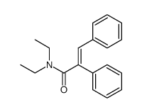 (E)-N,N-diethyl-2,3-diphenylacrylamide Structure