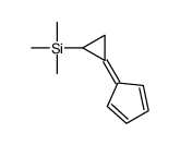 5-[2-(Trimethylsilyl)cycloprop-1-ylidene]cyclopenta-1,3-diene结构式