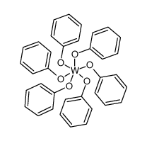 tungsten hexaphenoxide Structure