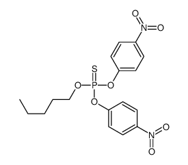 bis(4-nitrophenoxy)-pentoxy-sulfanylidene-phosphorane picture