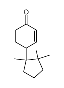 2-Cyclohexen-1-one,4-(1,2,2-trimethylcyclopentyl)-(9CI) Structure