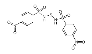 N,N'-Bis(p-nitrofenylsulfonyl)sulfoxylamide结构式
