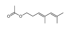 7-acetoxy-2,4-dimethyl-hepta-2,4-diene Structure