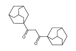 1,3-bis(tricyclo[3.3.1.1(3,7)]dec-1-yl)propan-1,3-dione结构式