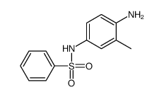 N-(4-amino-3-methylphenyl)benzenesulfonamide Structure