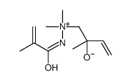 1-[dimethyl-(2-methylprop-2-enoylamino)azaniumyl]-2-methylbut-3-en-2-olate结构式