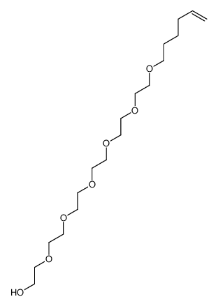 2-[2-[2-[2-[2-(2-hex-5-enoxyethoxy)ethoxy]ethoxy]ethoxy]ethoxy]ethanol Structure