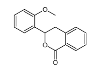 3-(2-methoxyphenyl)-3,4-dihydroisochromen-1-one Structure