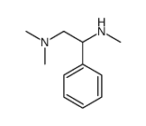 N,N',N'-trimethyl-1-phenylethane-1,2-diamine结构式