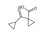 1-(环丙羰基)环丙羧酸结构式