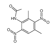 acetic acid-(2,4-dimethyl-3,6-dinitro-anilide) Structure