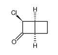 3-chlorobicyclo(2.2.0)hexan-2-one Structure