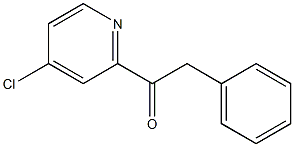 1-(4-CHLORO-2-PYRIDINYL)-2-PHENYL-ETHANONE Structure