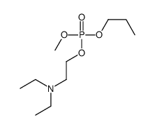 2-(diethylamino)ethyl methyl propyl phosphate结构式