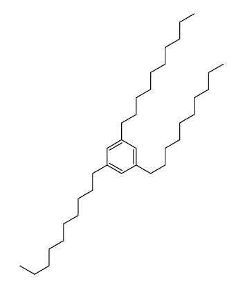 1,3,5-tris-decylbenzene结构式