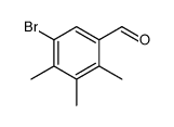 5-bromo-2,3,4-trimethylbenzaldehyde结构式