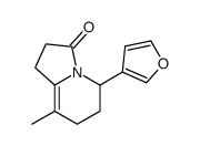 5-(furan-3-yl)-8-methyl-2,5,6,7-tetrahydro-1H-indolizin-3-one Structure