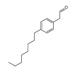 2-(4-octylphenyl)acetaldehyde结构式
