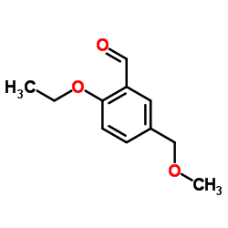 2-Ethoxy-5-methoxymethyl-benzaldehyde Structure