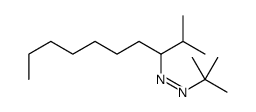 tert-butyl(2-methyldecan-3-yl)diazene Structure