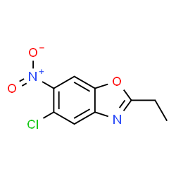 5-Chloro-2-ethyl-6-nitro-1,3-benzoxazole picture