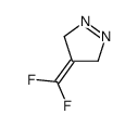 4-(difluoromethylidene)-3,5-dihydropyrazole结构式