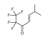 1,1,1,2,2-pentafluoro-6-methylhept-4-en-3-one结构式