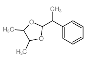 4,5-dimethyl-2-(1-phenylethyl)-1,3-dioxolane Structure