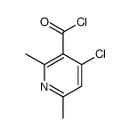 3-Pyridinecarbonyl chloride, 4-chloro-2,6-dimethyl- (9CI) picture