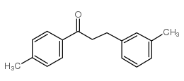 4'-METHYL-3-(3-METHYLPHENYL)PROPIOPHENONE Structure