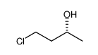 2-Butanol, 4-chloro-, (2R) Structure