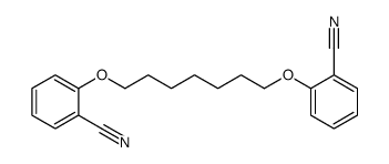 2-[7-(2-cyanophenoxy)heptoxy]benzonitrile Structure